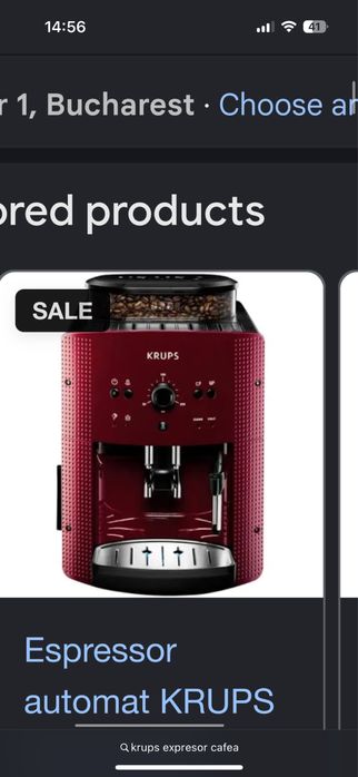 Krups expresor cafea