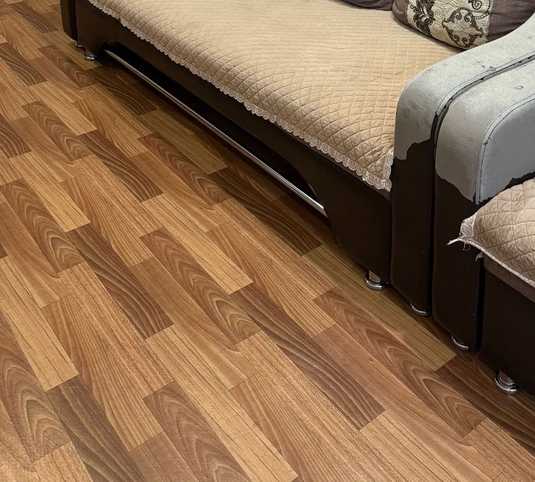 Линолеум в хорошем состоянии