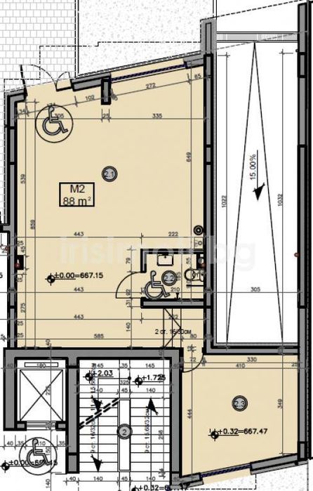 Продава се Магазин в София, Овча купел - 105 кв.м за 1848 €/кв.м - Снимка #3