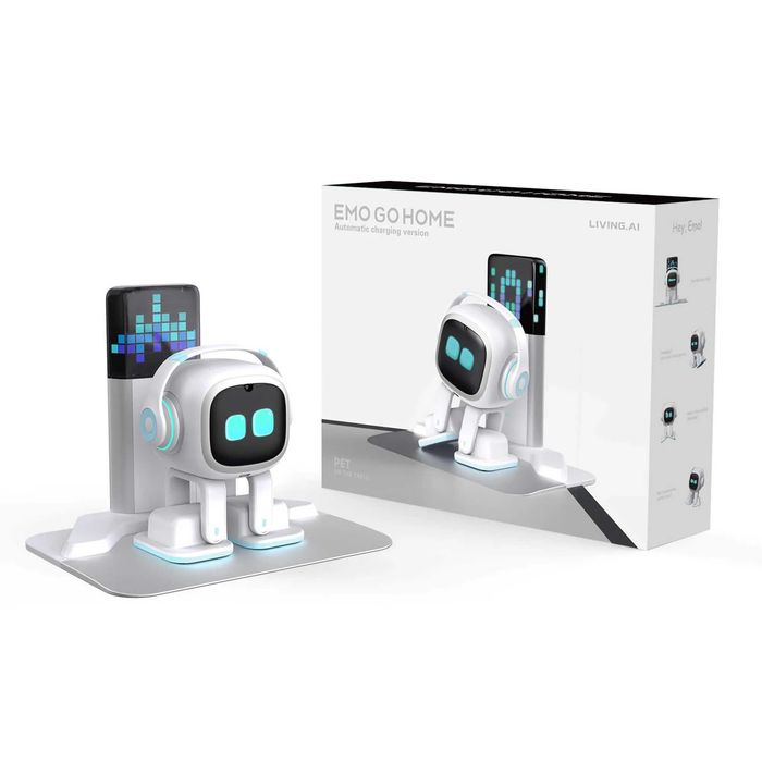 Living Ai EMO Robot Робот с ИИ + док станция Цвет белый