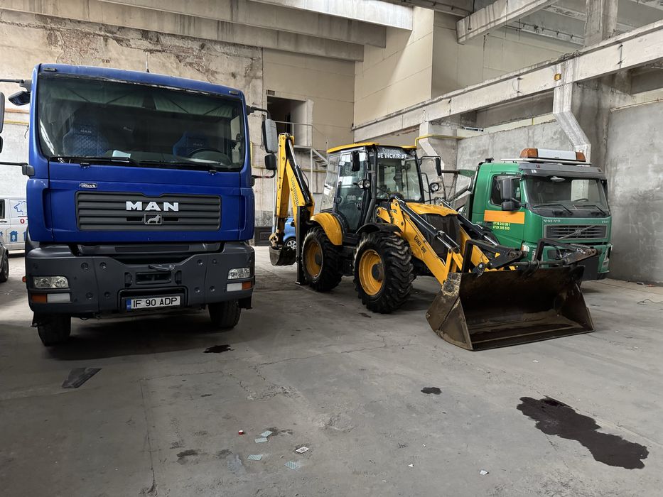 Buldoexcavator De Inchiriat/ Basculanta 8x4/ utilaje de inchiriat