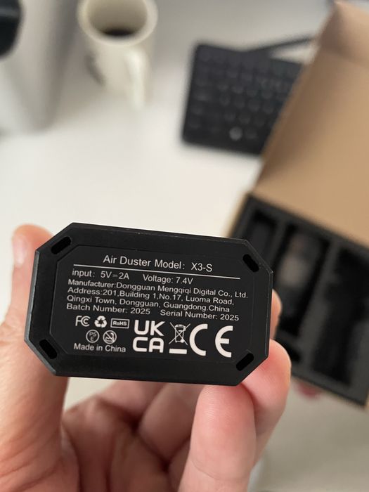 Turbo Suflantă Electrică NOPNOG X3-S Mini – Aer Comprimat, USB-C