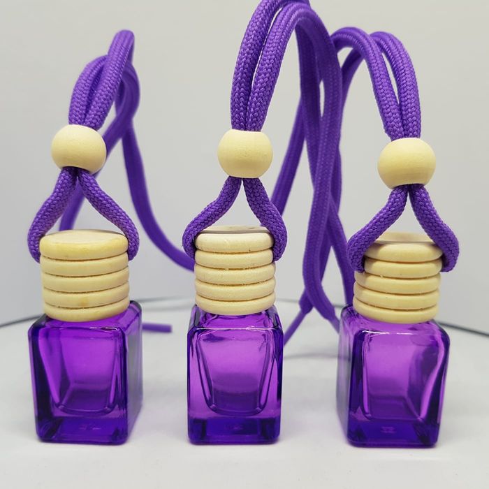 Sticlute goale cu dop lemn odorizant auto