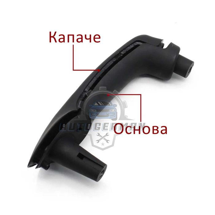 Комплект за Golf 4 панел с 2 ел стъкла основа предна дясна дръжка нови