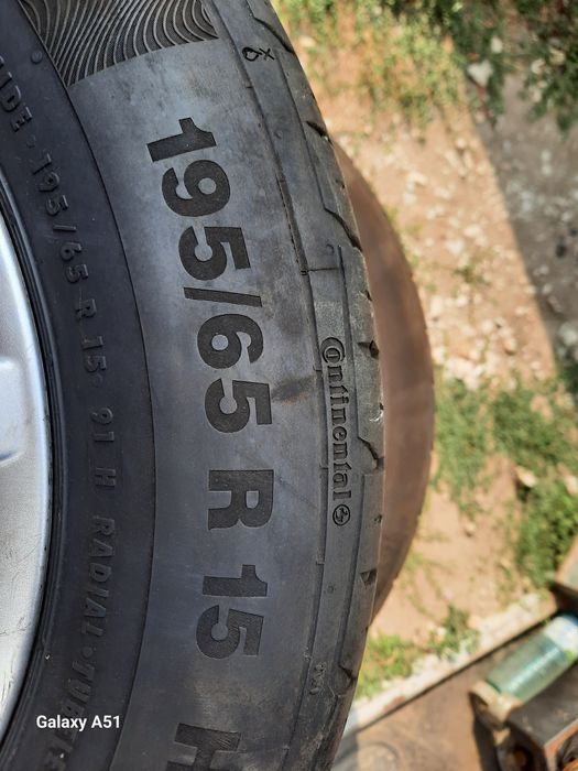 Ляти джанти с гуми 15цола, 5×114.3