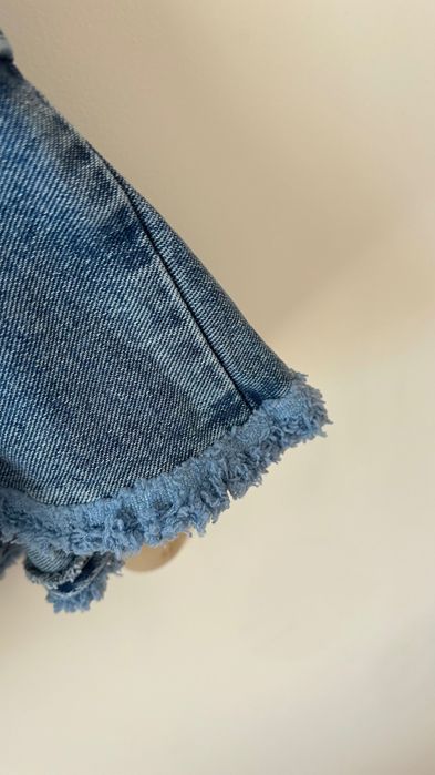 Дънков костюм сако и панталон, River Island. Размер L