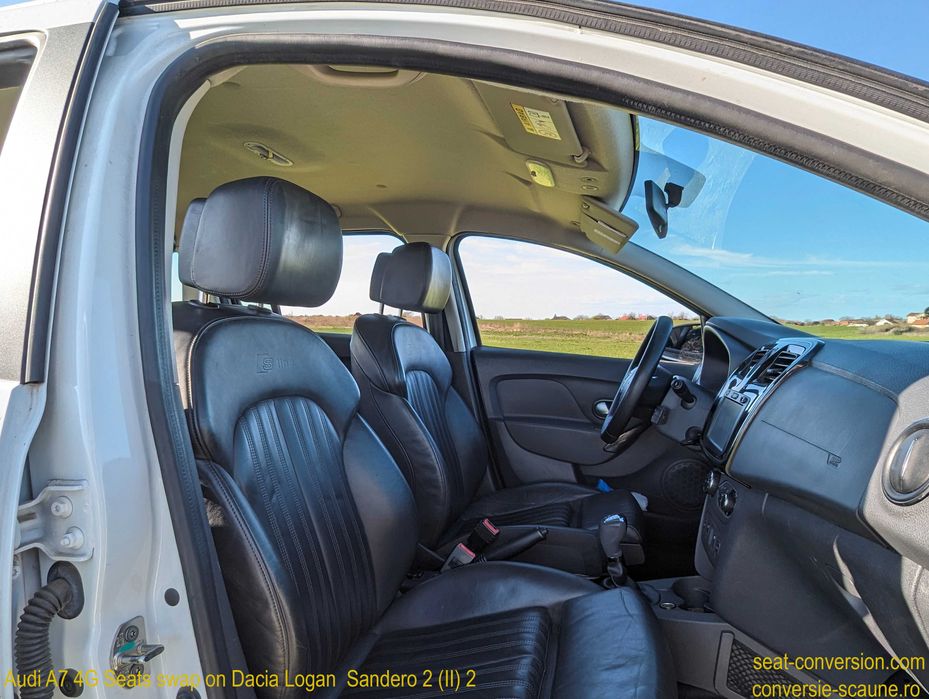 Sistem adaptare scaune de Audi A7 4G pe Logan Duster Sandero