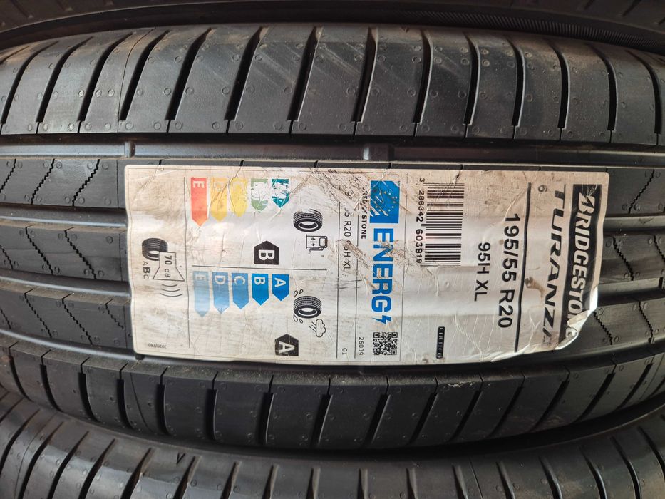 4 Anvelope de VARA - 195/55/20 - Bridgestone Turanza 6 - Renault SCENIC - NOU - DOT 2023 !