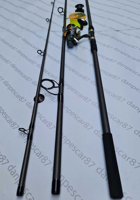 SET CRAP Lanseta WB EB1 3,9m din 3 bucati + Mulineta KT6000 + FIR