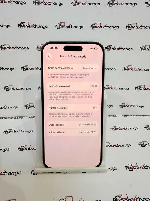 iPhone 15 Pro 128GB Natural Neverlocked  97% 48765