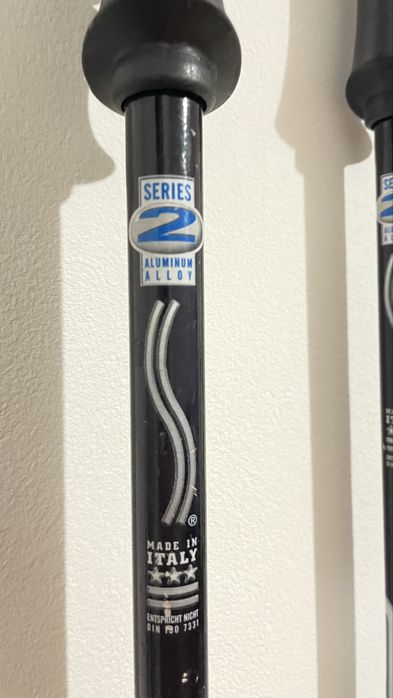 Bețe schi scott aluminiu + komperdell pure carbon