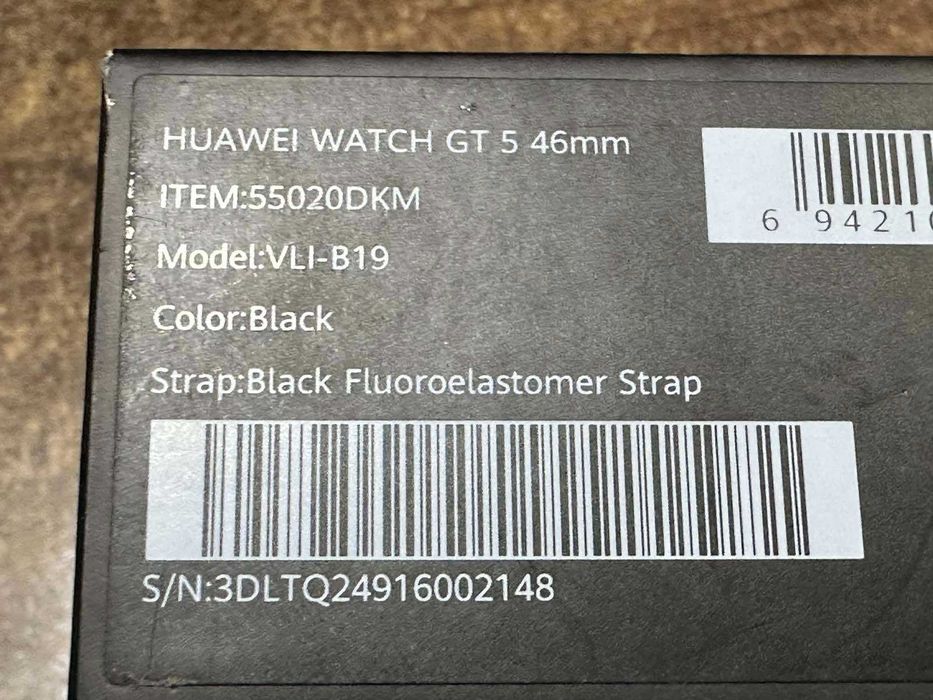 Huawei Watch GT 5 46mm Black – като нов