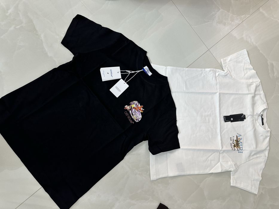 Tricou Amiri ai offwhite