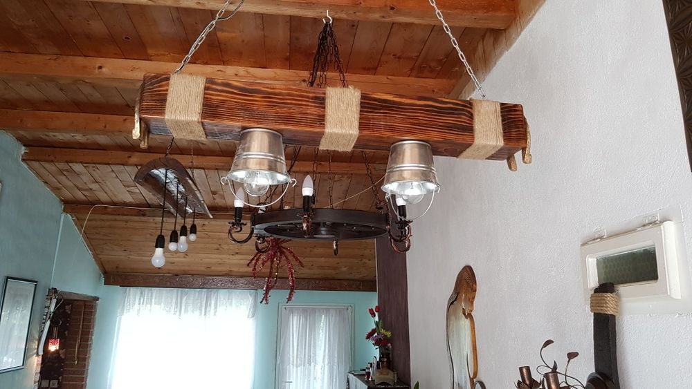 Lustre rustice lucrate manual