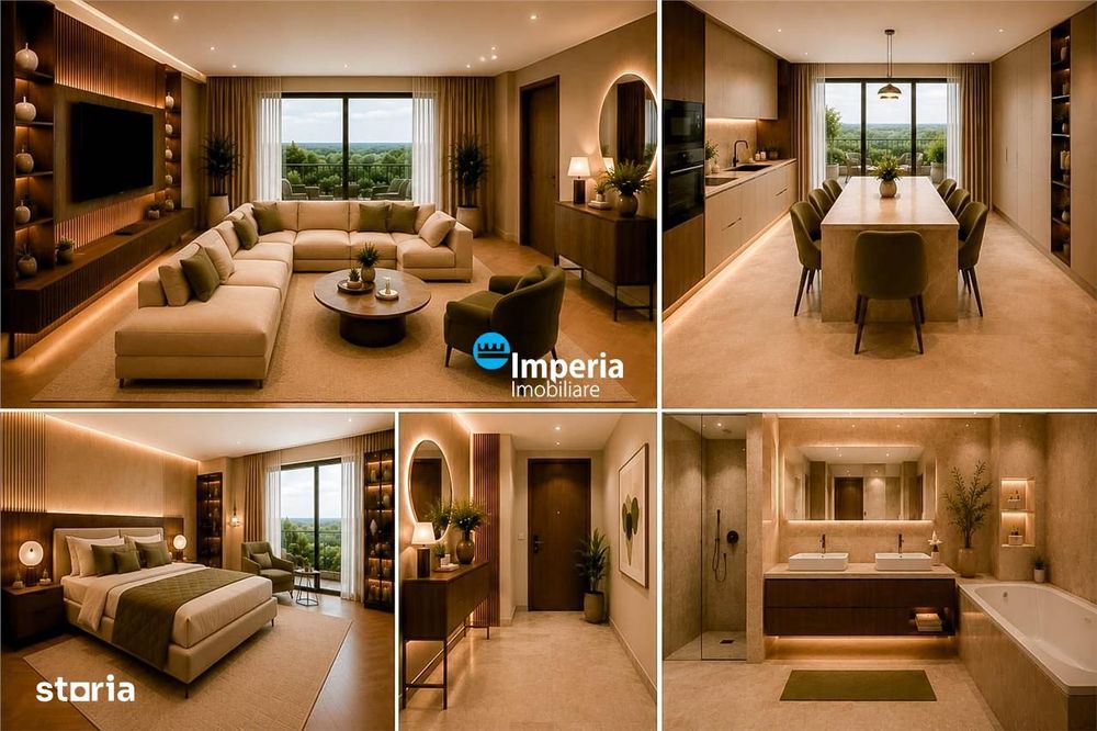 Apartamente Noi Bucium, 3 cam, Proiect Boutique, Zona Verde