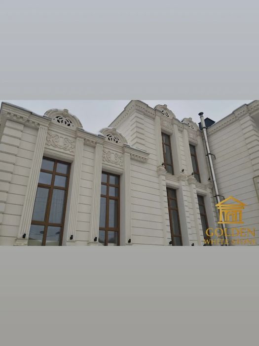 Облицовка фасада из натурального камня