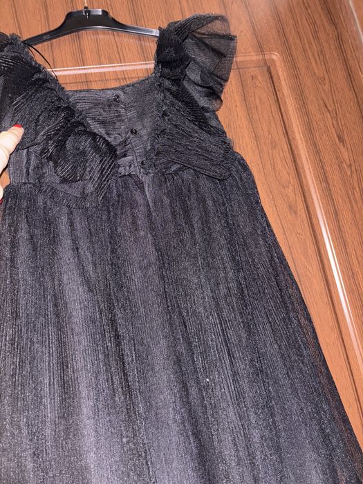 Rochie neagra, eleganta, H&M , marimea 128