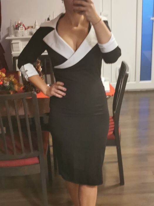 Rochie eleganta, tip creion, mărime S-M