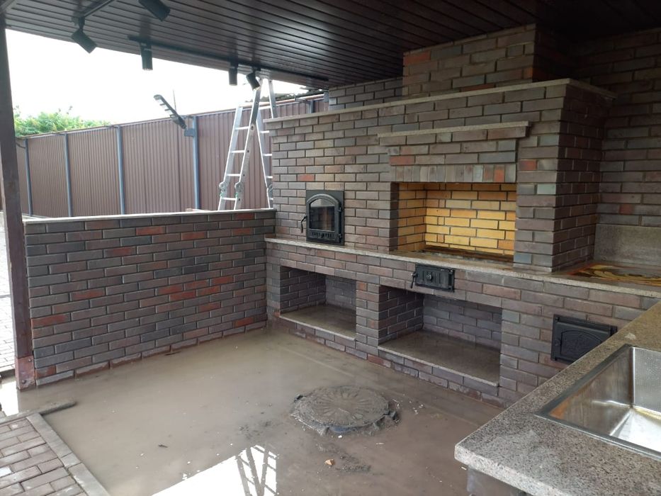 Кладка печей каминов