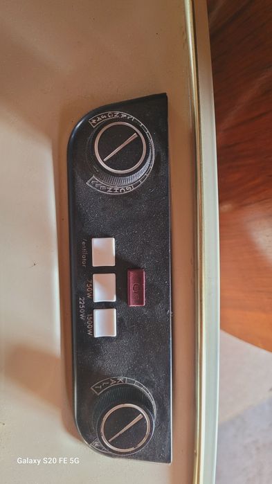 Стара винтидж декоративна немка ел. печка Klimax 1950г