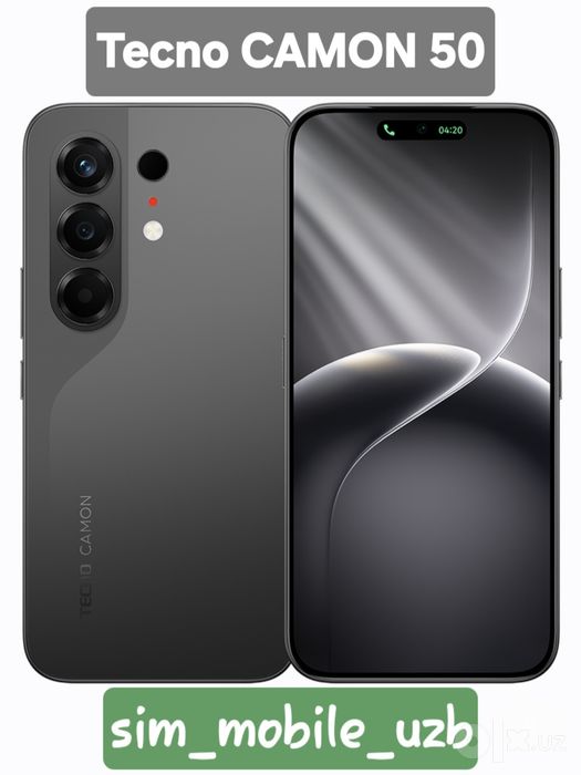 Tecno CAMON 50  (2026) Super Skidka+Garantiya+Dastavka