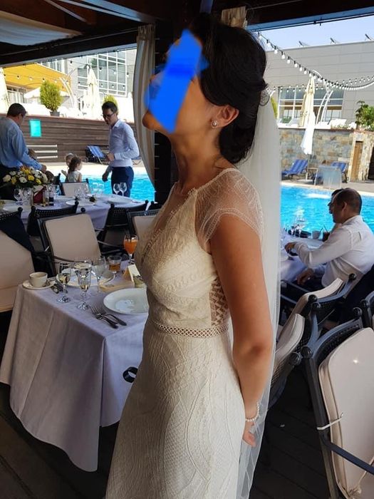 Rochie mireasa din mătase Divine Atelier
