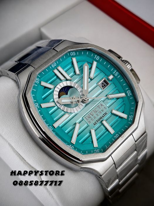 INVICTA Gravity Silver automatic 46 mm, Инвикта нов мъжки часовник