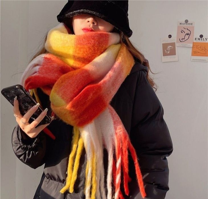 Шарф женский,  зимний