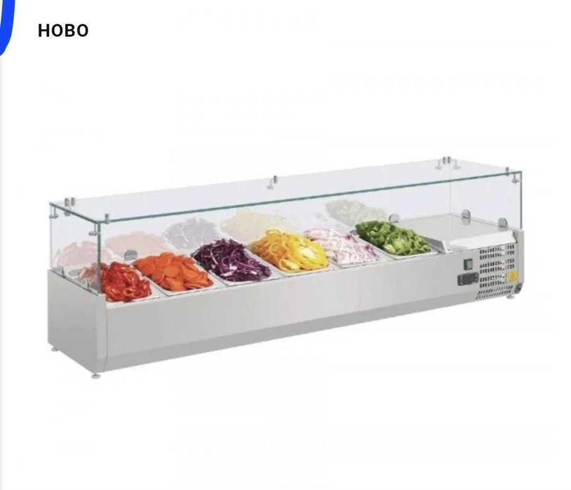 Хладилна витрина Салатен Бар Професионална 4 ка 5 ца 6 ца