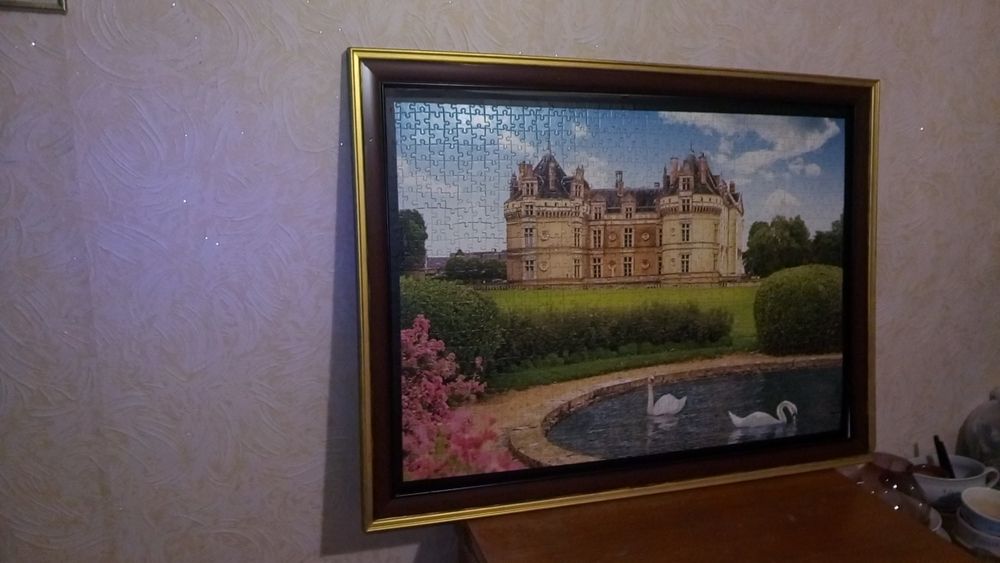 Картина из пазлов.