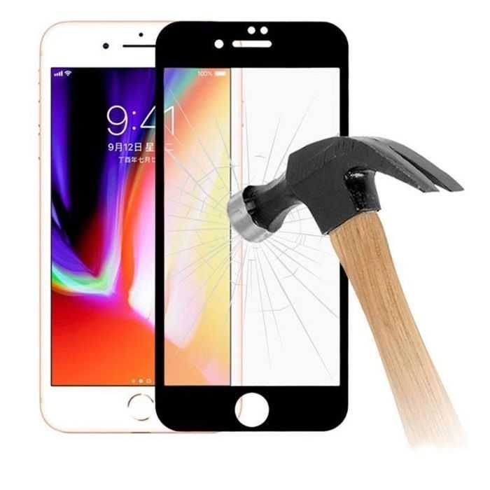 Стъклен протектор 6D за iPhone 7–16 – Pro, Pro Max и Mini