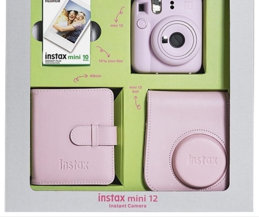 instax mini 12 пленочный фотоаппарат