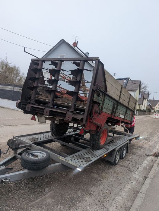 Vând remorca gunoi 4 t