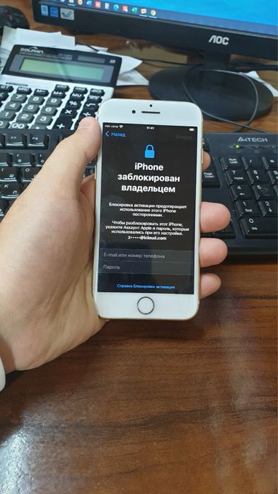 Icloud ochish xizmati qisqa vaqt ichida Разблокировка iPhone icloudiOS