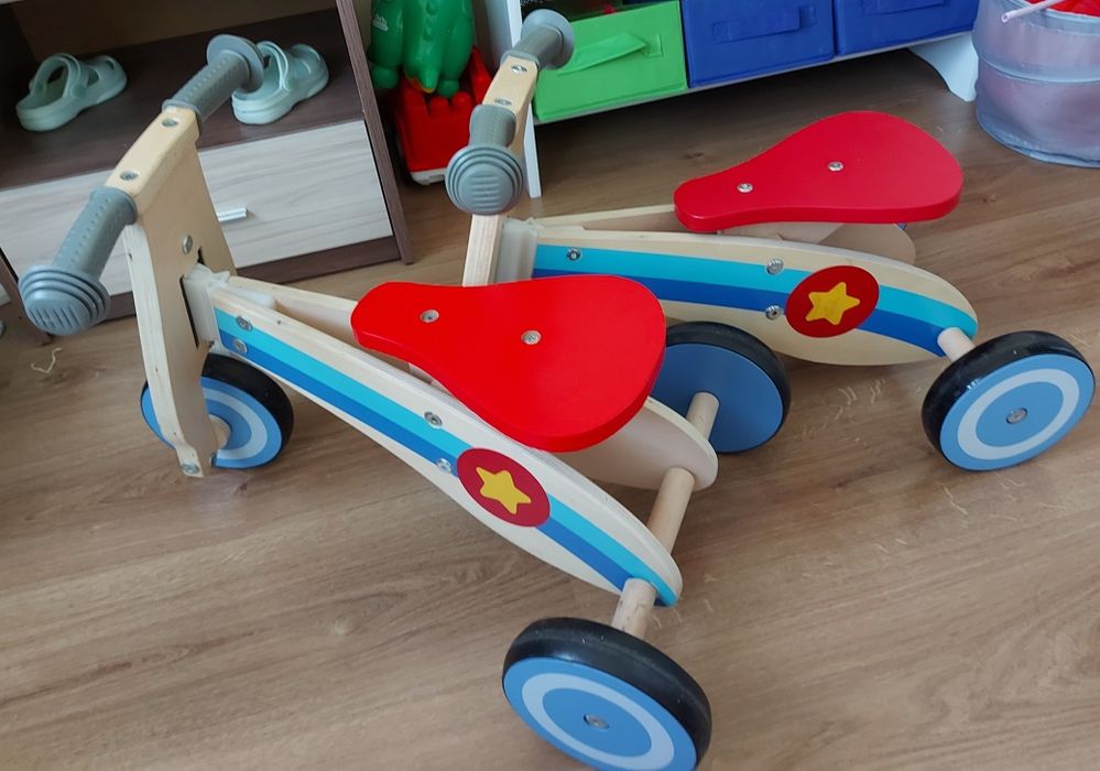 Дървени баланс колела