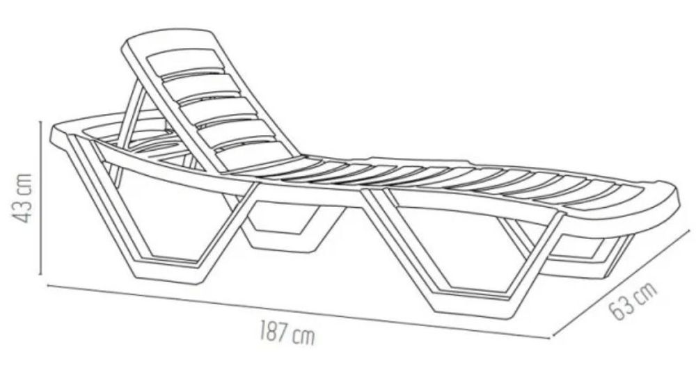 Шезлонг производство Турция