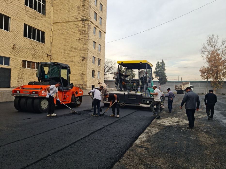 Asfalt Асфалть Асфальтирование в Ташкенте. По городу и областям