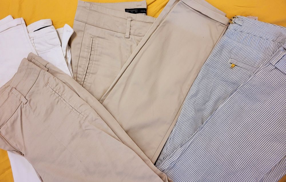 Toti 50 lei, pantaloni dama zara și massimo dutti  4 perechi