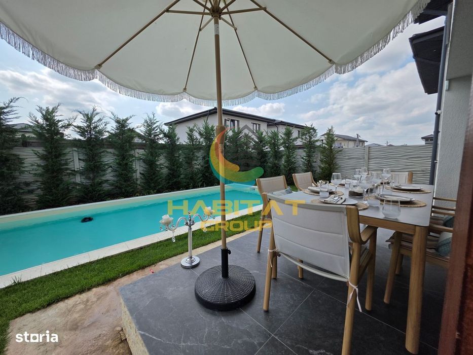 Vila premium p+1 / 500 mp teren / Piscina exterioara