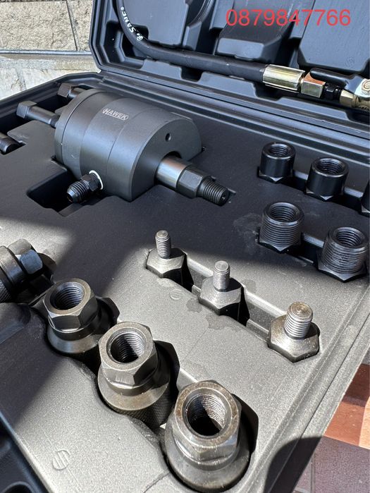 Пневматичен обратен чук за вадене на дюзи/инжектори