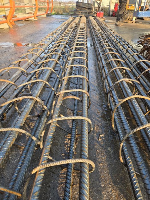 Otel beton fasonat, carcase sudate