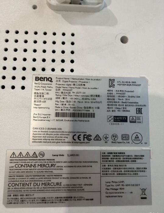 Проектор benq mw632st