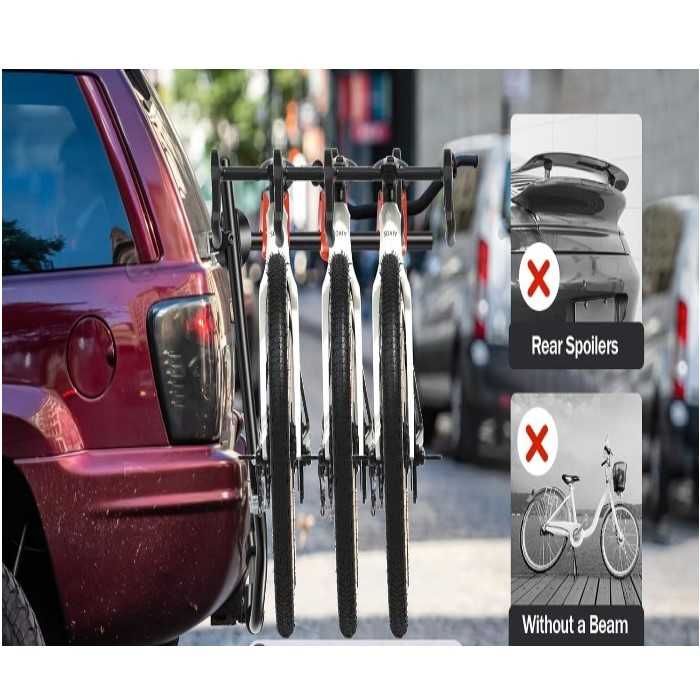 Сгъваем вело багажник за кола Automat, Тройна стойка за велосипеди