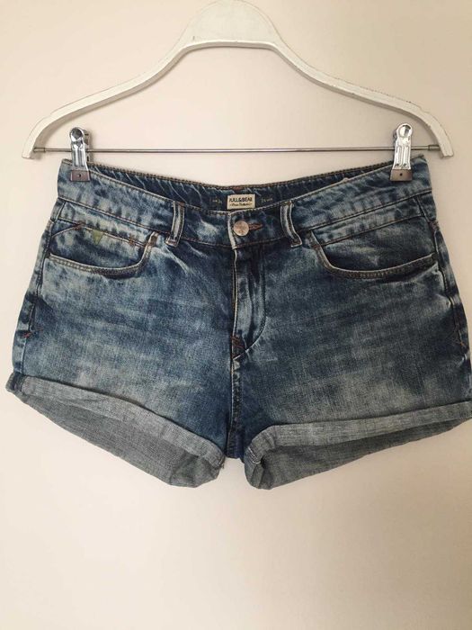 Дамски Къси Дънкови Панталонки XS/S/M 10eu