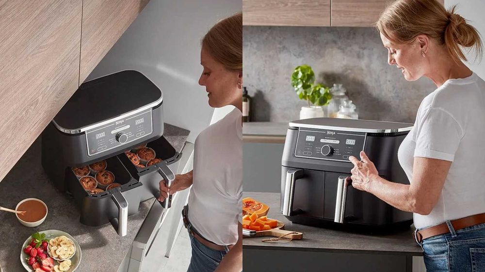 [ НОВ > Ninja AF400EU Airfryer / еър фрайър Фритюрник с горещ въздух