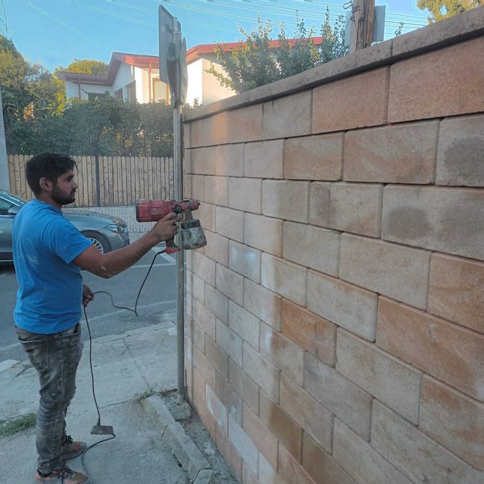 Garduri si porti stil jaluzea, sipca metalica, tabla cutata