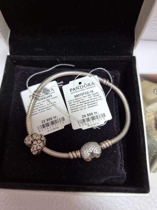 Оригинал! браслет и шарм PANDORA