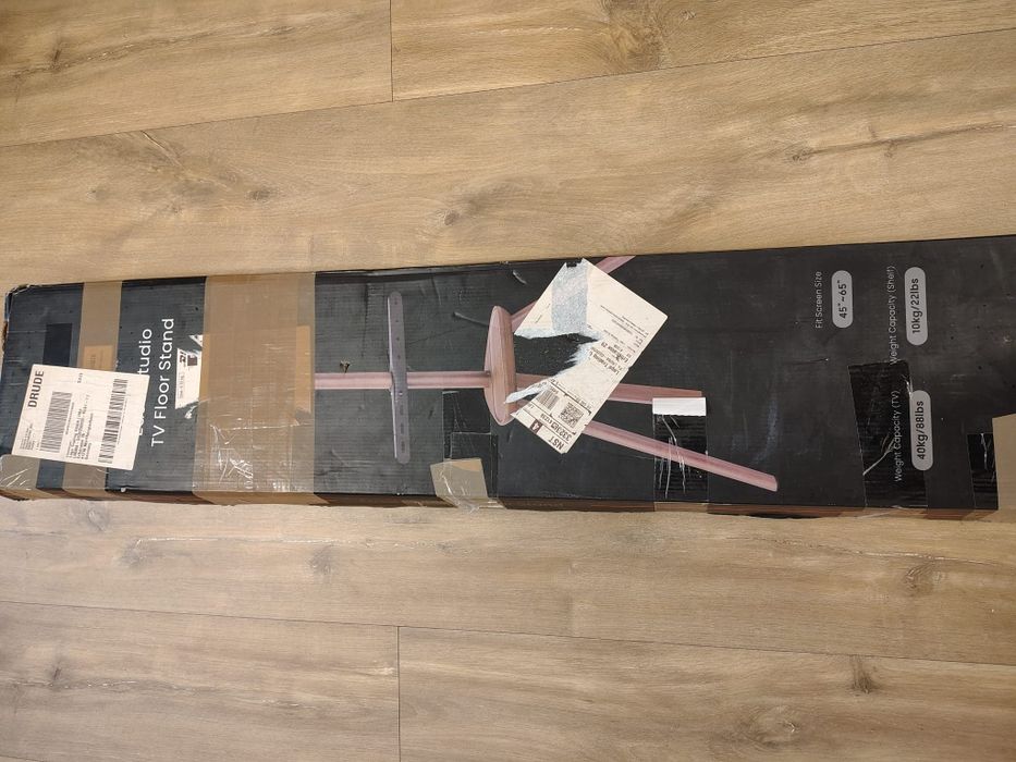 Stand de podea BRATECK FS35-44F-02 pentru TV de 45-65" până la 40 kg,