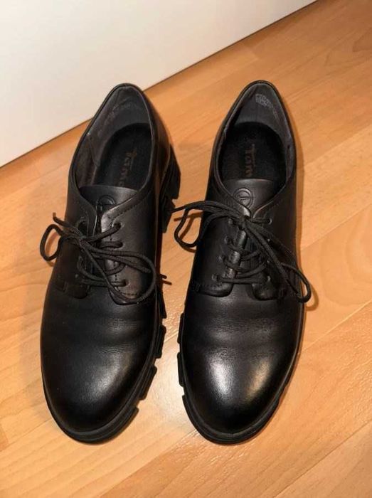 Tamaris Обувки от изцяло естествена кожа, номер 39