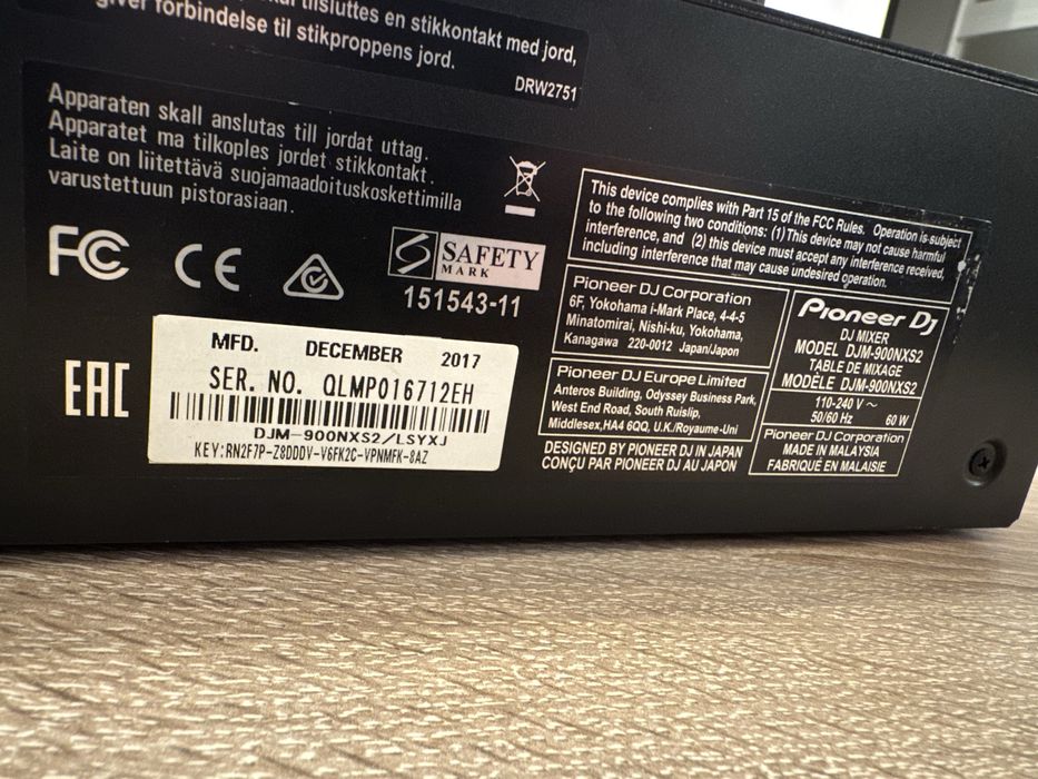 Mixer Pioneer DJM 900 Nexus 2